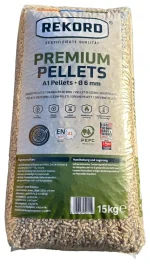 REKORD Premium Holzpellets A1 ENplus – Palette 990 kg – Bild 2