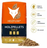 Heizfuxx Gold HD-Qualität ENplus A1 Holzpellets Nadelholz 15kg x 20 Sack 300kg Palette – Bild 2
