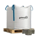 Galamio Pflastersteine Basalt 4-6 cm 1000 kg x 1 Big Bag