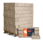 Heizfuxx Holzbriketts RUF Hartholz 10 kg x 96 Gebinde