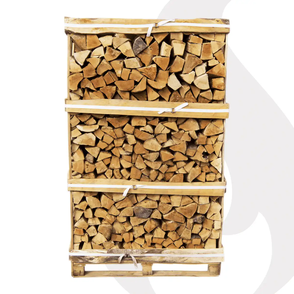 fiche-9359ddbcae78ebc5929e.webp Heizholz Esche 30 cm vorgelagert, auf Palette geschichtet, 2 rm / 3,2 srm – 1000 kg – Bild 1