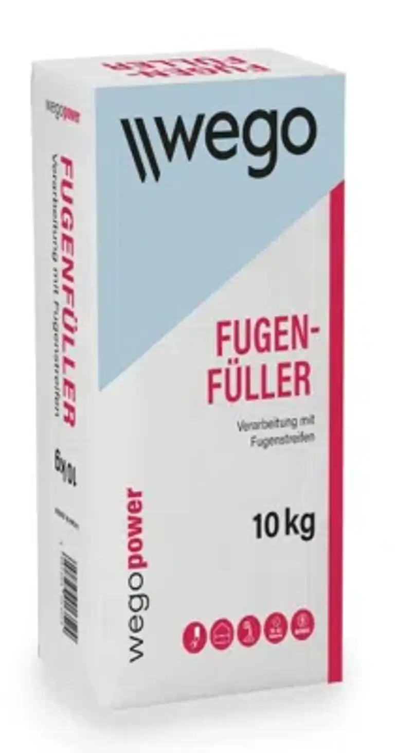 fiche-b1d1b8d7a2e8475f5695.webp wegopower Fugen- & Gipskartonspachtel Fugenfüller 10 kg x 80 Sack – Bild 1