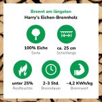 Brennholz Eiche auf Palette – Bild 2
